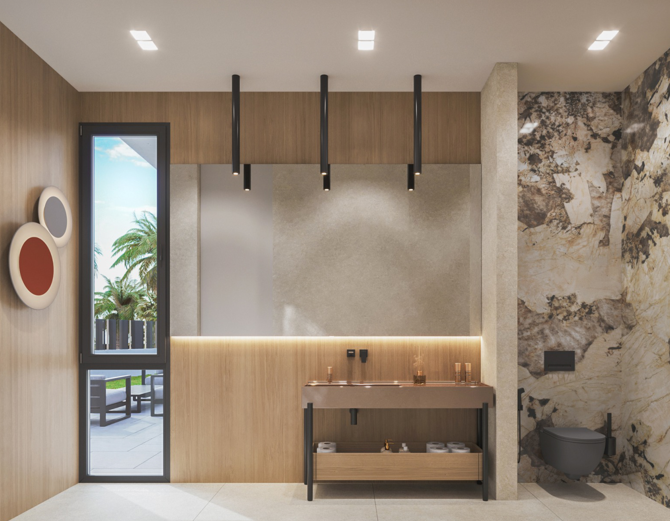 Baño Villa Tipo A